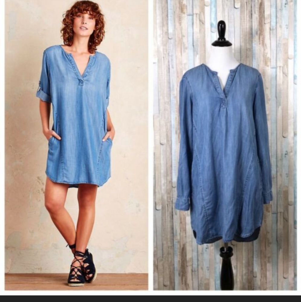 Cloth & Stone Denim Dress